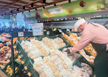 Compra de patata nacional en Consum