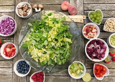 Frutas y verduras frescas