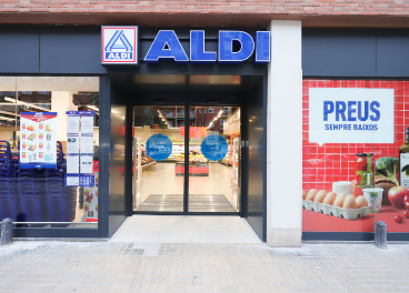 Nuevo supermercado de Aldi en Barcelona