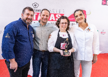 Jurado y ganadora del IV Master de Tapas