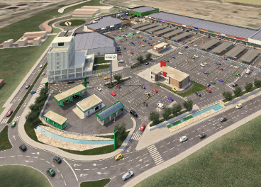 Apertura de parque comercial Los Olivos
