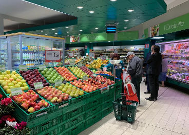Supermercado de Conad en Italia