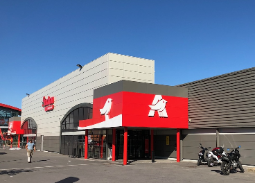 Tienda de Auchan en Francia