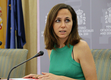 Ione Belarra, ministra del Gobierno