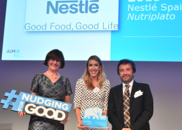 Recogida de premio para Nutriplato