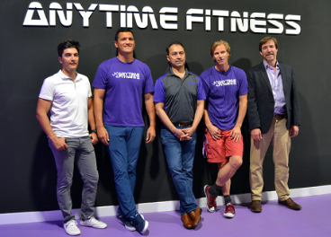 Directivos de Anytime Fitness 