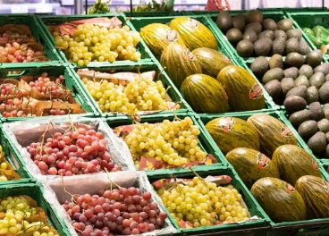 Interior del supermercado de Bon Preu