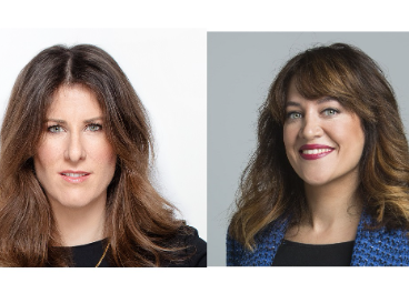 Ana Martines y Delia García (L