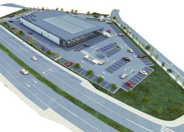 Proyecto del nuevo Lidl en Gijón (Asturias)