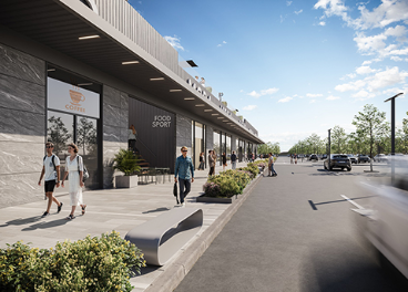 Render del nuevo parque comercial en Madrid