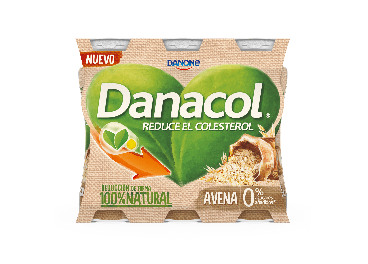 Nuevo Danacol con avena y sin azúcar añadido