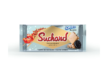 Nuevo Suchard Oreo de chocolate blanco