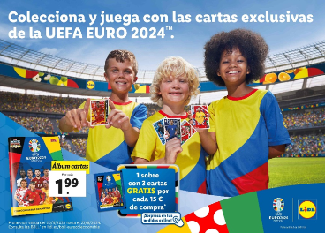Lidl presenta cartas de fútbol de UEFA Euro
