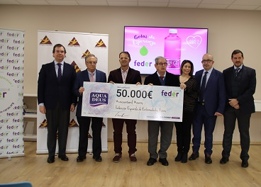 Aquadeus dona 50.000 euros a Feder