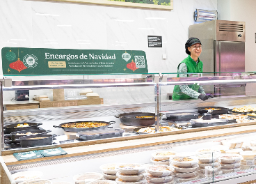 Mercadona ofrece comida de Navidad