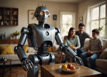 Prueba de robot humanoide de Carrefour