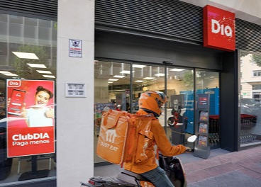 DIA refuerza su alianza con Just Eat