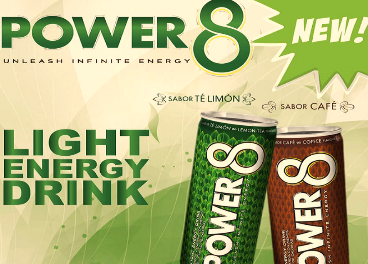 GOUP lanza Power 8 Light Energy Drink