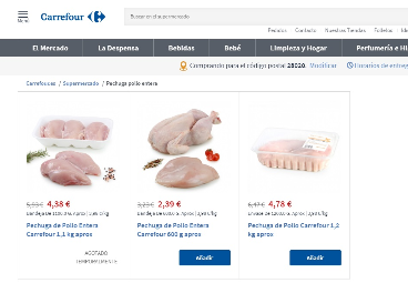 Tienda online de Carrefour