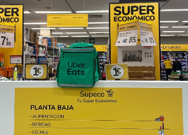 Supeco (Carrefour) se alía con Uber Eats