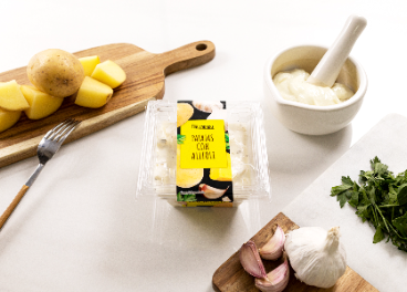 Nuevas patatas con Alioli de Mercadona