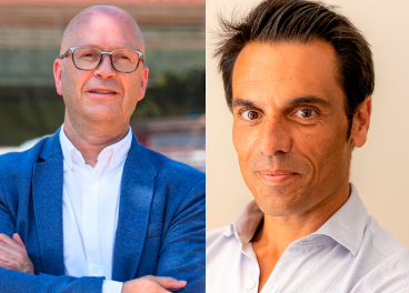 Javier Hernández y Juan Palomo