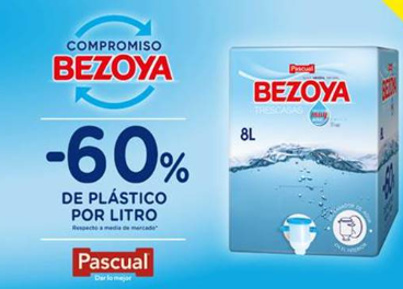 Bezoya comercializa botellas con plástico 100% reciclado