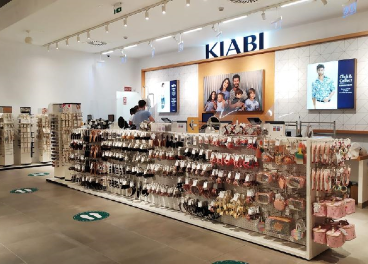 Interior de tienda Kiabi