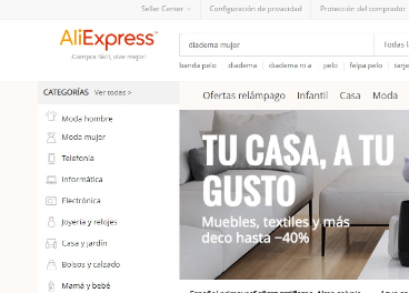 Aliexpress web