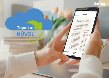 Ticket digital en Plusfresc