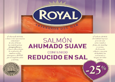 Salmón ahumado suave de Royal