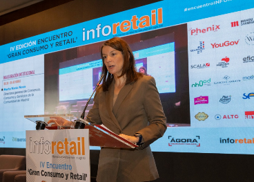 Marta Nieto Novo, en el IV Encuento de infoRETAIL