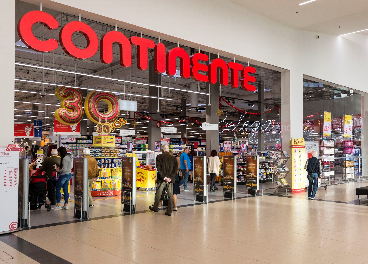 Supermercado Continente, de Sonae MC