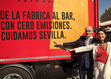 Carmen Ponce y el alcalde de Sevilla