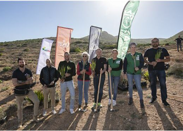 Trapa e Hiperdino reforestan Gáldar