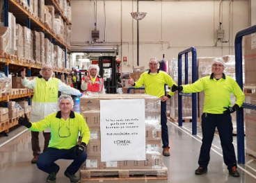 Trabajadores de L'Oréal Burgos