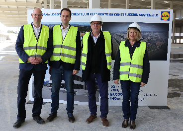 Visita a las obras de Lidl