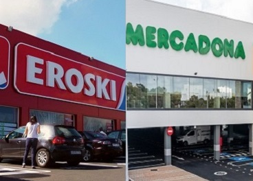 Eroski y Mercadona ganan en Navarra
