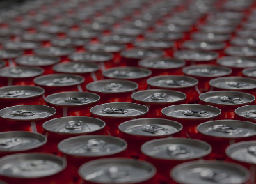 Latas de Coca-Cola