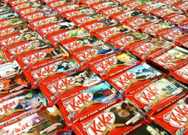 Snacks de chocolate Kit Kat de Nestlé
