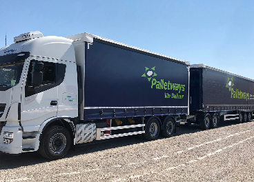 Megacamión Palletways