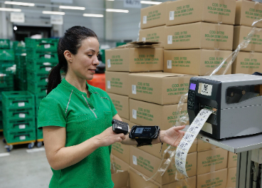 Mercadona entrega medio millón de pedidos