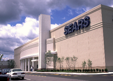 Vista exterior de un establecimiento de Sears