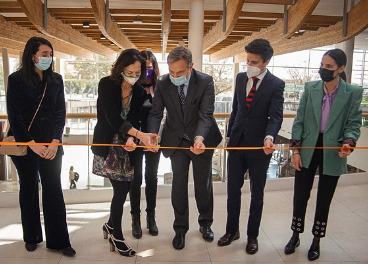 Alcaldesa de Castelldefels inaugura Ànecblau