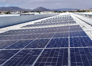 Instalación fotovoltaica de Hiperber