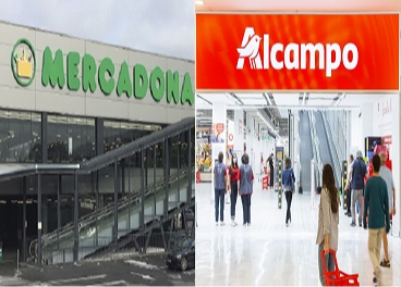 Mercadona y Alcampo pisan el acelerador