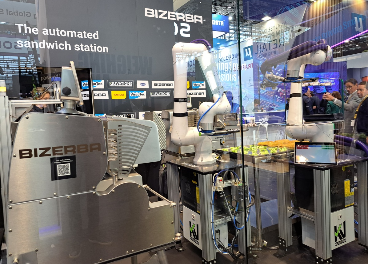 Vitrina automatizada de Bizerba, en EuroShop