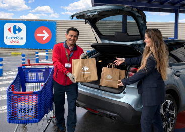 Servicio Drive de Carrefour