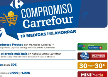 "Compromiso Carrefour" para el ahorro