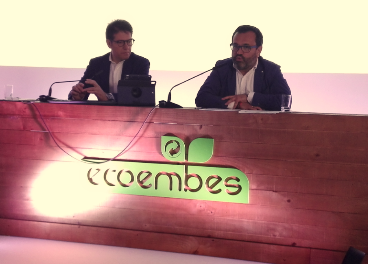 Óscar Martín e Ignacio González, de Ecoembes